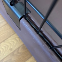 【値下げ】【美品】猫ケージ　猫トイレ　ペットボトル給水器セットの画像