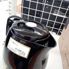 ★ジモティ割あり★ T-fal　電気ケトル　ブラック　クリーニング済　YJ4525の画像