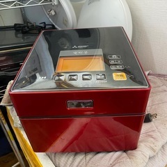 三菱　IHジャー炊飯器 NJ-XS105J-R 配送可能 保証あり 三菱 IHジャー炊飯器（5.5合炊き） ルビー