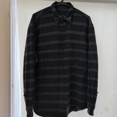 Papasパパス★フランネルチェックシャツシャツの画像