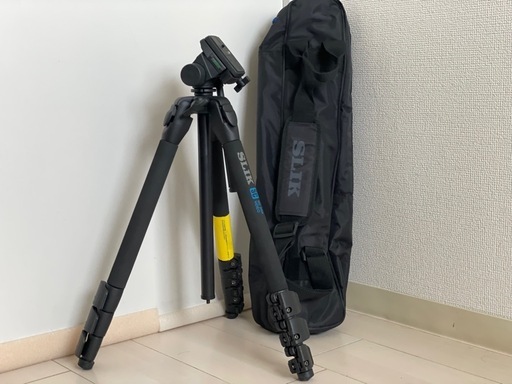 ⭐︎SLIK SC204 ⭐︎カメラ3脚 収納ケース付き★ほぼ未使用★