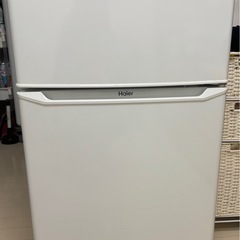 【¥0】2ドア冷蔵庫　Haier