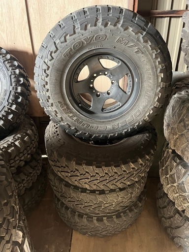 夏タイヤ、ホイール5本セット