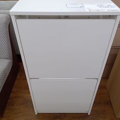 ★ジモティ割あり★ IKEA シューズボックス ホワイト H93...