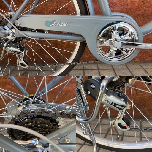 DAINICHI  VALERIANO シティサイクル 6速ギア24インチ 街乗り 買物 通学