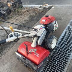 【福岡県みやま市】動画有り　イセキ　管理機　HCR63-HX　マイペット63　耕運機　ガソリンエンジン　【管理番号　管理機006】の画像
