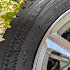 中古 175/65R15 スタッドレス+アルミセット キューブ、アクアなどの画像