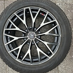 ブリヂストン　VRX スタッドレスタイヤ　ホイール付き4本  235/50//R18 2018年製造　の画像