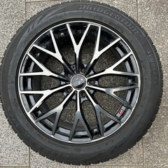 ブリヂストン　VRX スタッドレスタイヤ　ホイール付き4本  235/50//R18 2018年製造　の画像