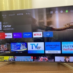 SONY 49型テレビ KJ-49X9000F