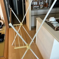 決まりました　便利　ランドリーラック　洗濯物干しの画像