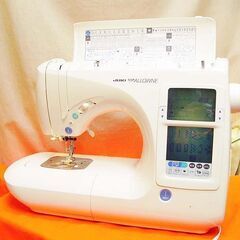 【◆JUKI 刺しゅう機セット ALLOWNE HZL-008N 】②整備済み品 現品管理番号：s1111_02wの画像