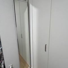 LOWYA 美品！全身突っ張りミラー 薄型