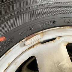 195/80/15 スタッドレス 2021年ほぼ新品 ハイエースの画像