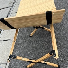 テーブル ウッドロールテーブルの画像
