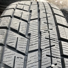 2023年製 9分山以上 YOKOHAMA 185/70R14 4本 冬タイヤ ノートフィルダーなどにの画像