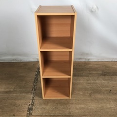 1146【美品】カラーボックス 木目 (258967)