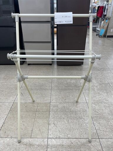 ★ジモティ割あり★  ハンガーラック 白 H100×D51×W65 クリーニング済み TJ9850