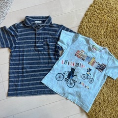 男の子 夏服2点 サイズ110と100セット