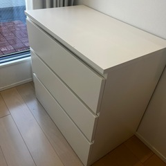 IKEA マルムチェスト（引き出し×3）