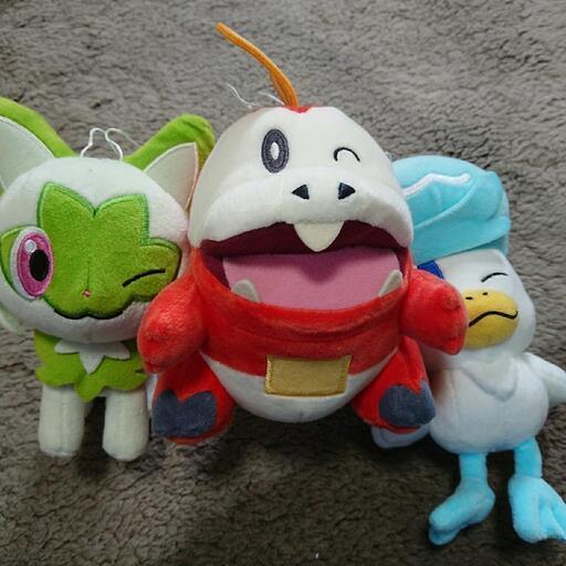 『SOLD』✨新品・未使用✨ポケットモンスターマスコット～ニャオハ・ホゲータ・クワッス～セット！