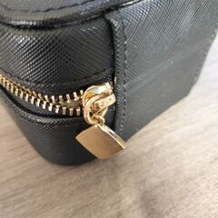 お取引決定【フランフラン】アコテ トラベル ジュエリーボックス 　FRANCFRANC　リング　ジュエリー　黒の画像