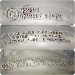 ランドクルーザープラド　タイヤ　2020年 新車外しの画像