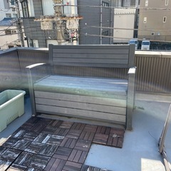 外部ベンチ　Costco 購入2023年