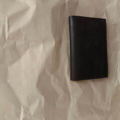 ブランド名刺入れ　　TAKEO KIKUCHI　美品　ダークブラウンの画像