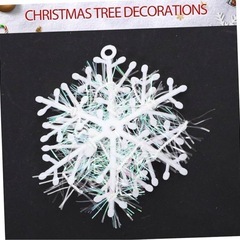 スノーフレーク雪のテーマの装飾 クリスマスパーティーの飾りの画像