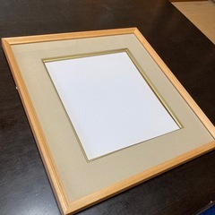 色紙用額　色紙用額縁　フレーム　色紙サイズ　書道や絵画作品の展示に◎