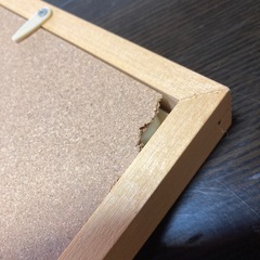 色紙用額　色紙用額縁　フレーム　色紙サイズ　書道や絵画作品の展示に◎の画像