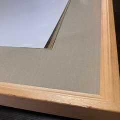 色紙用額　色紙用額縁　フレーム　色紙サイズ　書道や絵画作品の展示に◎の画像