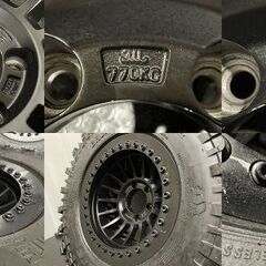 【acceiera BADAK X-TREME 35×10.50-16LT】夏タイヤ【ソリッドレーシング 16インチ 8J6HPCD139.7-25】22年製 バリ溝 ジャンク　(MTA805MS) クレジットカード QRコード決済可能の画像