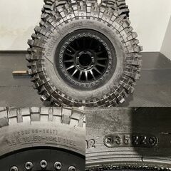 【acceiera BADAK X-TREME 35×10.50-16LT】夏タイヤ【ソリッドレーシング 16インチ 8J6HPCD139.7-25】22年製 バリ溝 ジャンク　(MTA805MS) クレジットカード QRコード決済可能の画像
