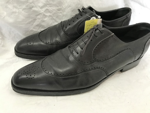 a.tedtoni/レースアップシューズ/8.5/BLK/※インソール貼付け