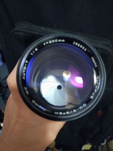 良品　 OLYMPUS OM-SYSTEM ZUIKO MC AUTO-T 200mm F4