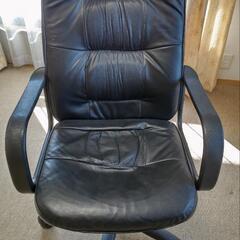 レザーハイバックチェア中古品