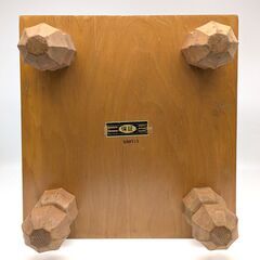 【20250409受付終了・Y売】将棋盤・脚付き・No.240810-48の画像