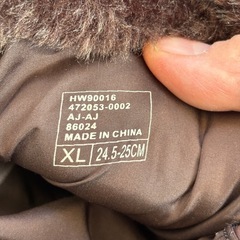 登山用？ブーツ暖かブーツの画像