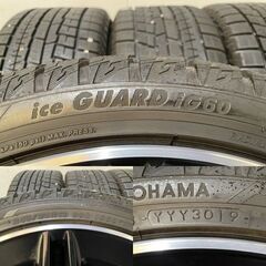 【YOKOHAMA ice GUARD iG60 245/35R19】スタッドレス【ベンツ W177 CLA45 AMG 純正ホイール 19インチ 8.5J5HPCD112+46】バリ溝　(MTD685) クレジットカード QRコード決済可能