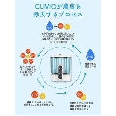 【新品未開封】CLIVIOクリビオ 水だけで農薬除去 次世代の食洗器の画像