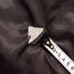 【NIKE】ベンチコート  黒  メンズＭ  かぎ裂きありの画像