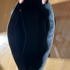 COACH トートバッグ ブラウンブラックの画像