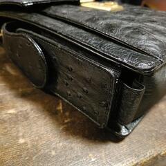 オーストリッチ　ショルダーバッグの画像