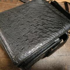 オーストリッチ　ショルダーバッグの画像