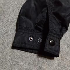 【FABULOUS】ナイロンジャケット  黒  メンズＭ～Ｌの画像