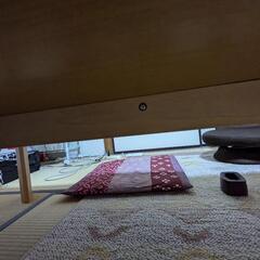 長方形埋込式コタツの画像