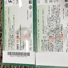 みずほPayPayドーム駐車予約券　11月24日（日）