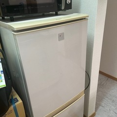 冷蔵庫とレンジ　セット
